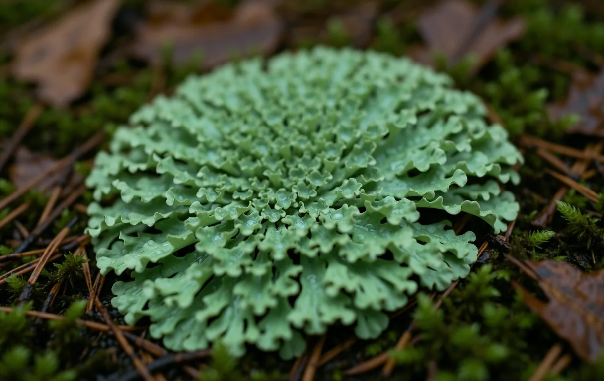 Botaniczna tekstura mchu i natury